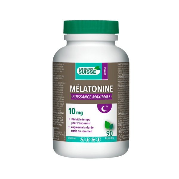 Mélatonine Capsules 10 mg